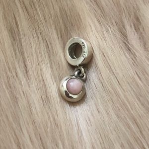 PANDORA Pink Dangle Charm